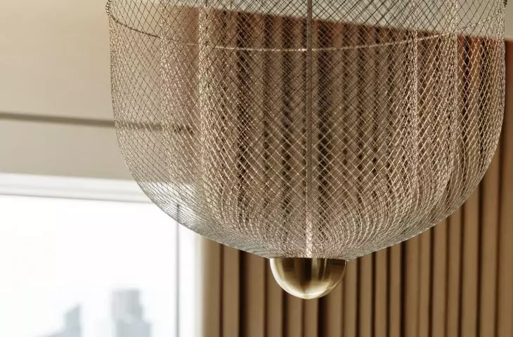 The interior of an apartment at Zlota 44 in Warsaw.