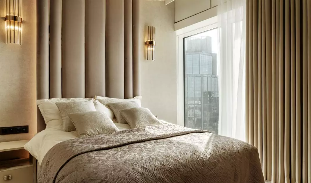 Wnętrze apartamentu przy ul. Złota 44 w Warszawie