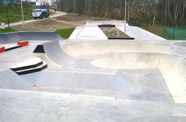 Skatepark in Wodzislaw Slaski 