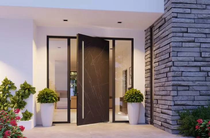 Aluron AS 100 Pivot from the outside