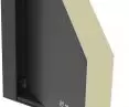 Panel pivot - side view