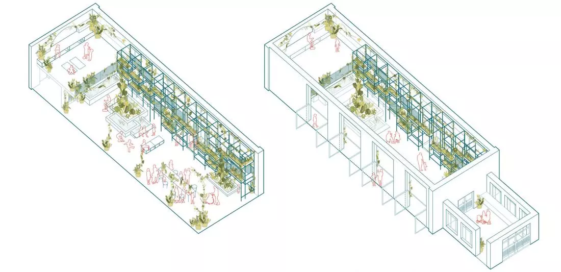 Sala przyrodnicza
Atelier Starzak Strebicki - przekrój