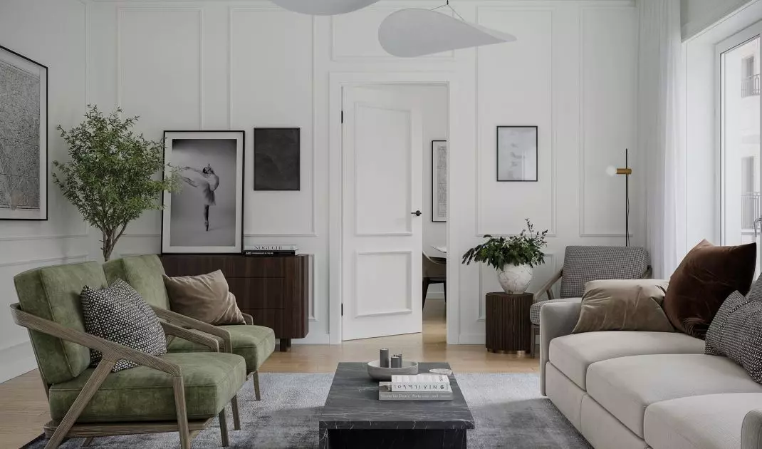 PORTA Drzwi wewnętrzne 4 ŻYWIOŁY P/ POWIETRZE model P.2 w kolorze Oliwka