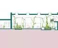 Redevelopment of the Green Room - sample plant arrangement