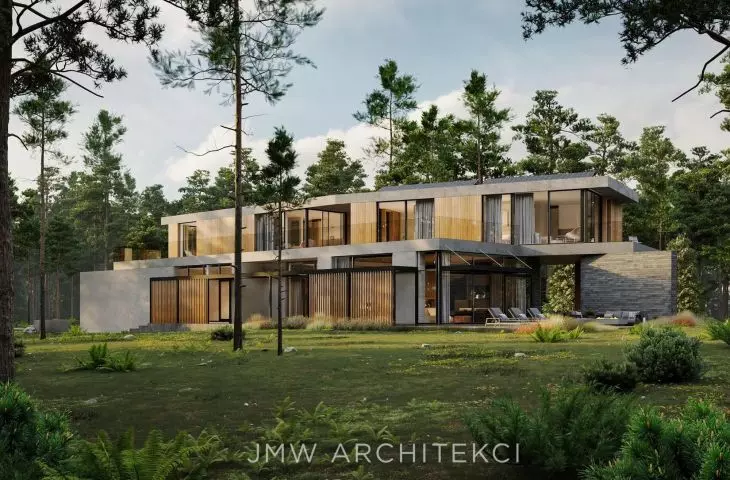 Large areas of glazing blur the boundary between inside and outside