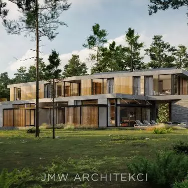 Large areas of glazing blur the boundary between inside and outside