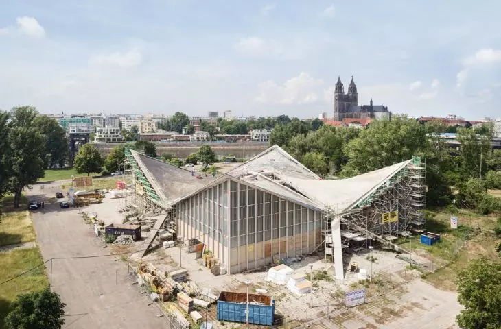 Hyparschale w Magdeburgu – największym wyzwaniem była renowacja skorupy dachowej