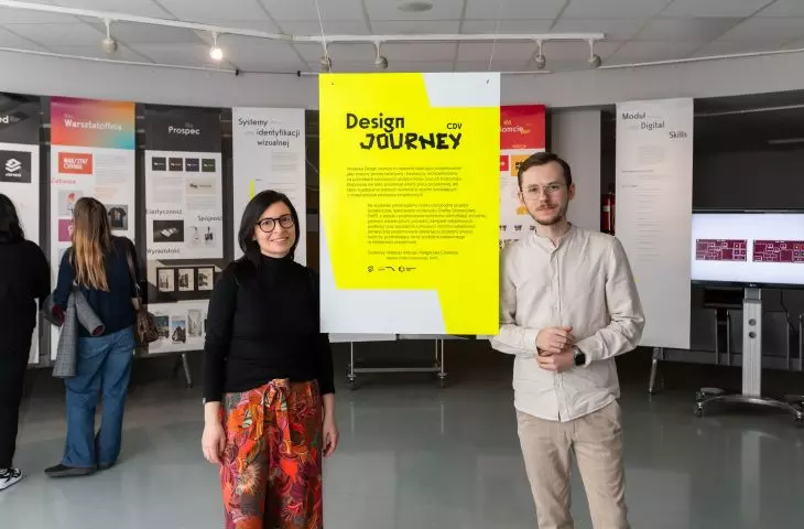 wystawa Design Journey SWPS