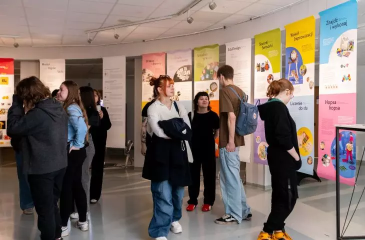 wystawa Design Journey SWPS