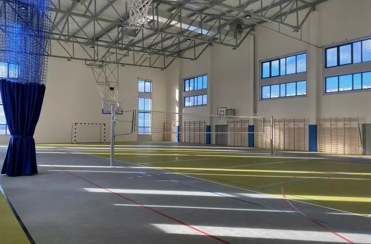 Sports Hall at the Józef Piłsudski Elementary School in Lidzbark.