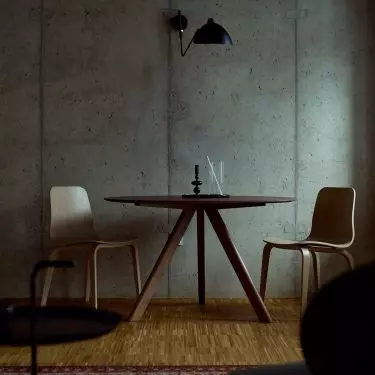 The apartment at Prince Witold is modern, but not cold; minimalist, but full of warmth