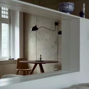 Mirror is a true ally of small spaces - it reflects light, optically enlarges the room and adds depth to it