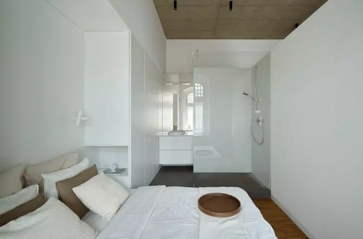 Bedroom in the apartment at Prince Witolda Street