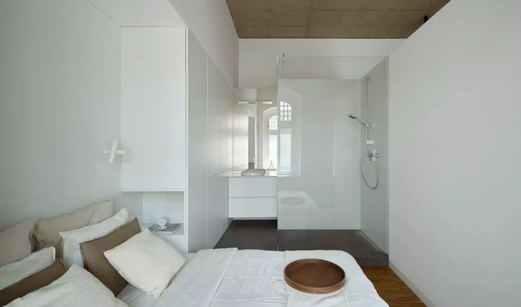 Bedroom in the apartment at Prince Witolda Street
