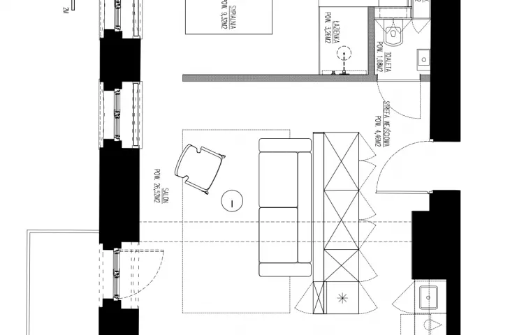 Apartment by Prince Witold - apartment plan 