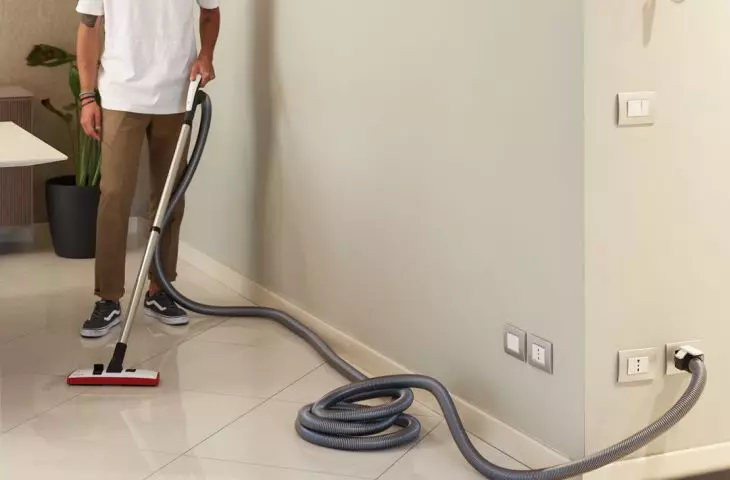 Central vacuum cleaner