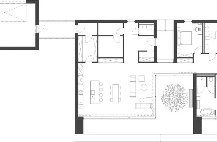 Willa Leśna (project visualizations) - projection 