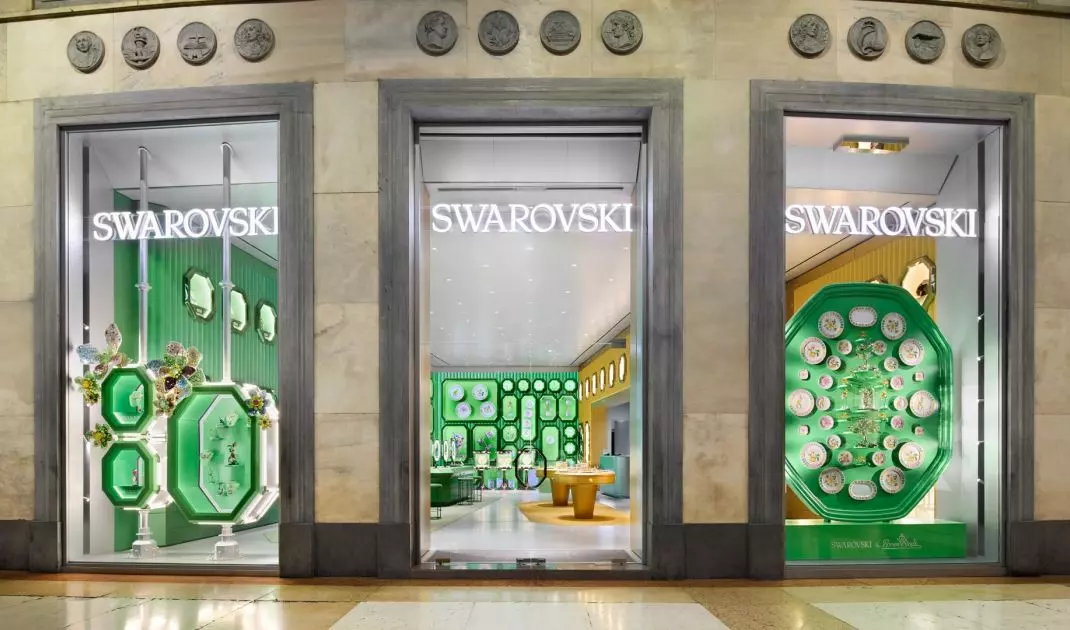 Kolekcja miała premierę we flagowym sklepie Swarovski Duomo