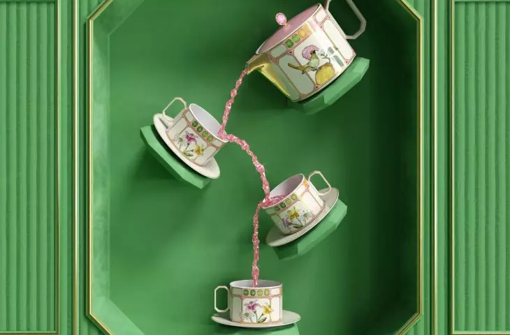 Swarovski x Rosenthal Idyllia Collection
