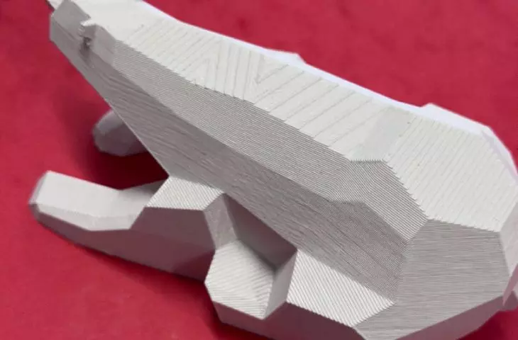 A model of a bear that will stand on the playground