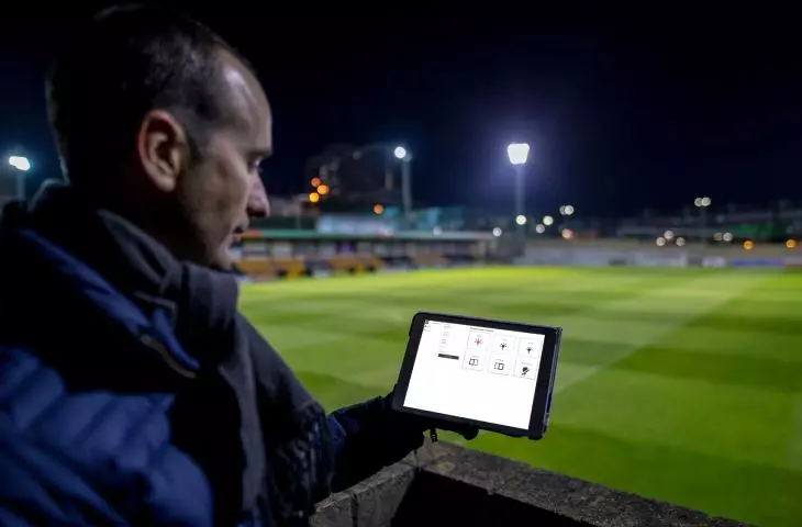 Intelligent lighting management system - all data in one place