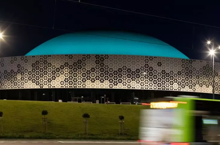 Urania Hall - illumination of the facility's dome