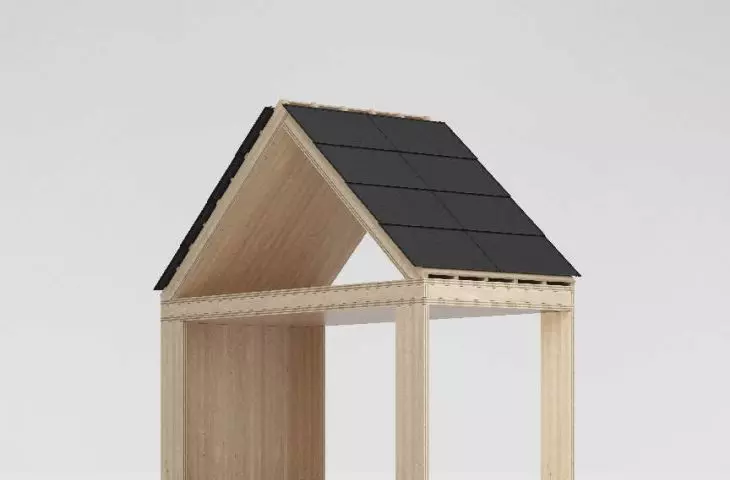 module with roof