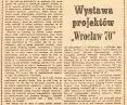 Symposium Wroclaw 70/20