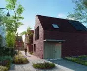 The housing development will not lack passageways and links that tie the area together