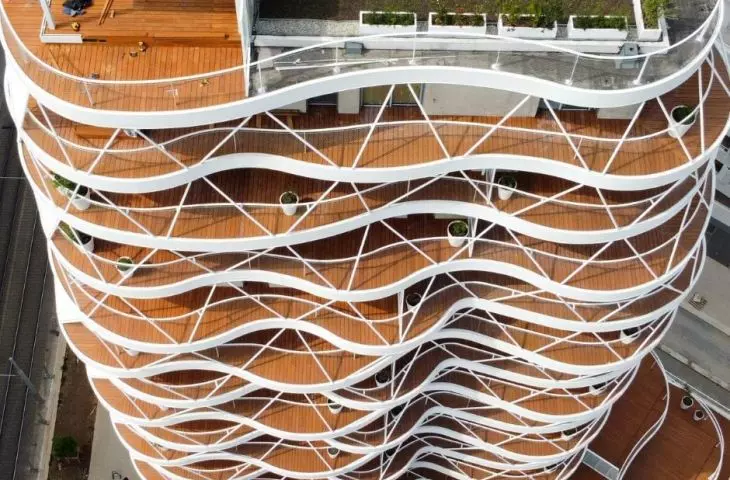 Montpellier, France (4000m2 ) Moso Bamboo N-durance (Atelier d-architevcture Brenac+Gonzalez&Associes)