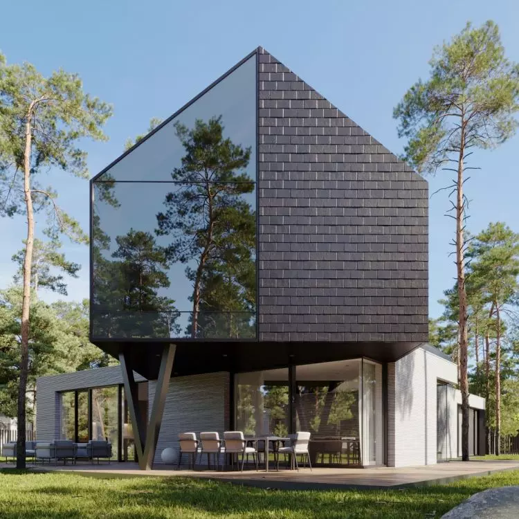 Project of single-family house 