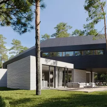 Project of single-family house 