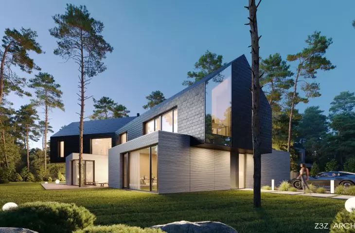 Project of single-family house 
