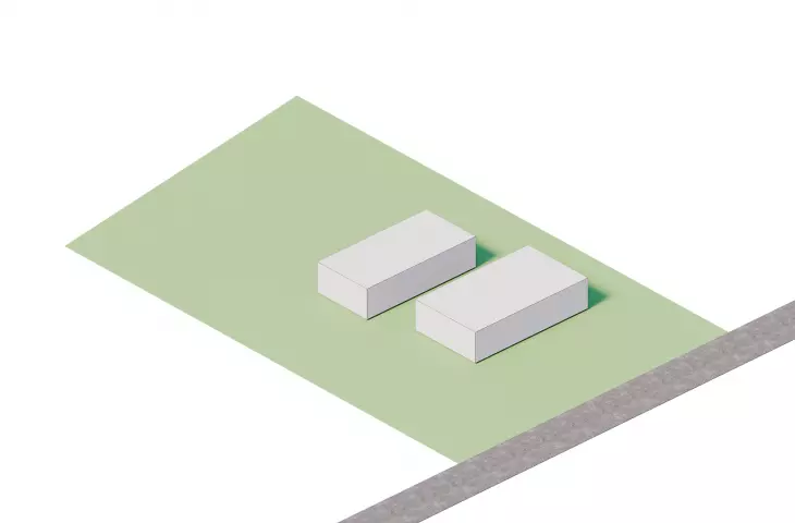 Project of single-family house 