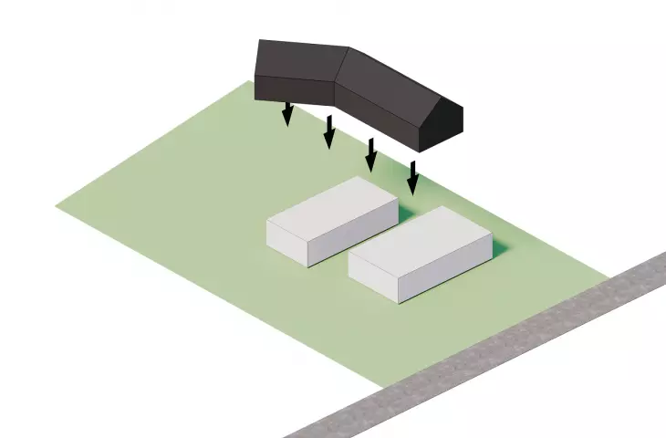Project of single-family house 