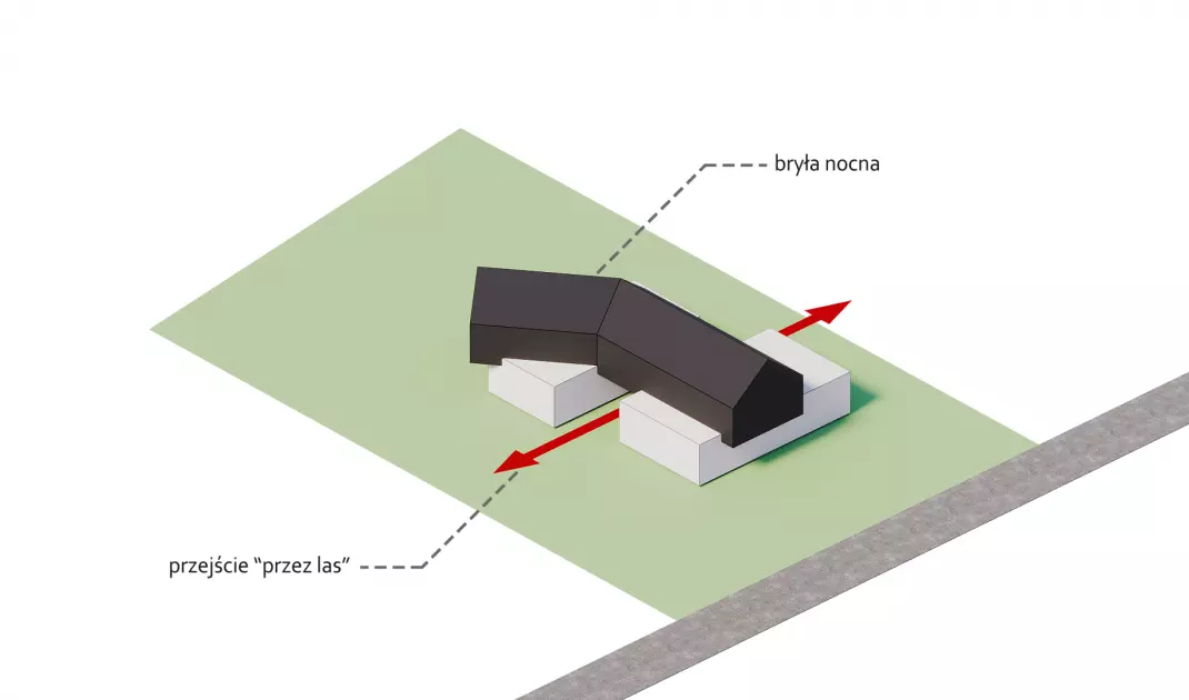 Project of single-family house 