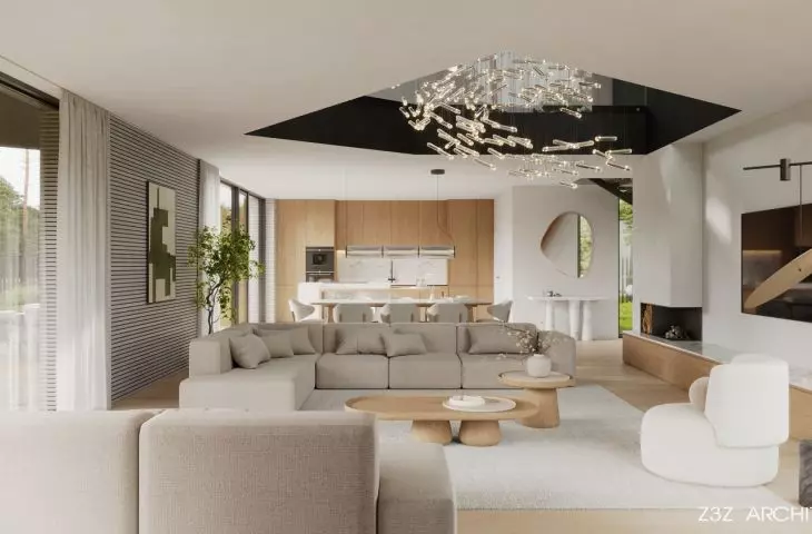 Project of single-family house 