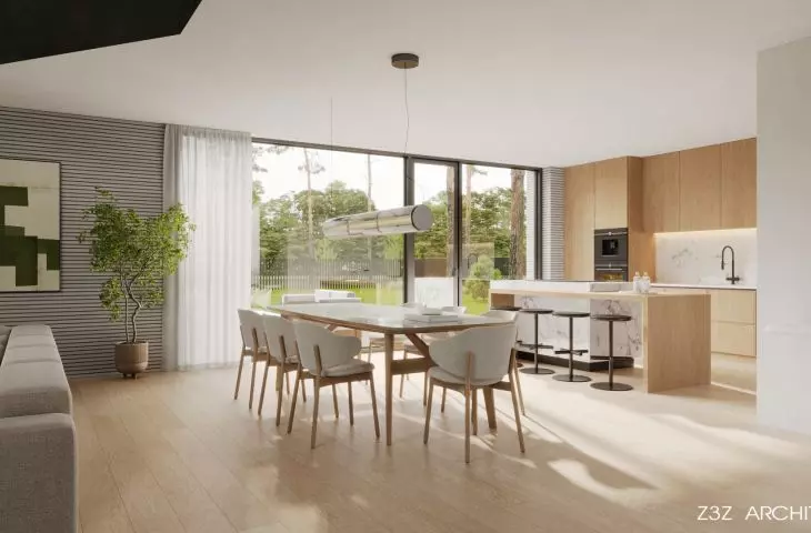 Project of single-family house 