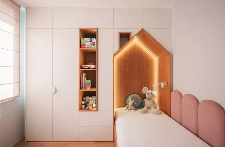 A children's room was also furnished in the UMK house