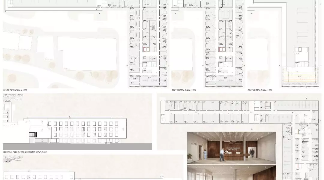 Wyróżnienie, proj.: Łącki Krzywoszański Architekci, Beata Kałka Architekt, Studio ILP Business Consulting