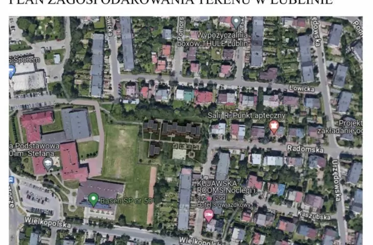 land use plan in Lublin