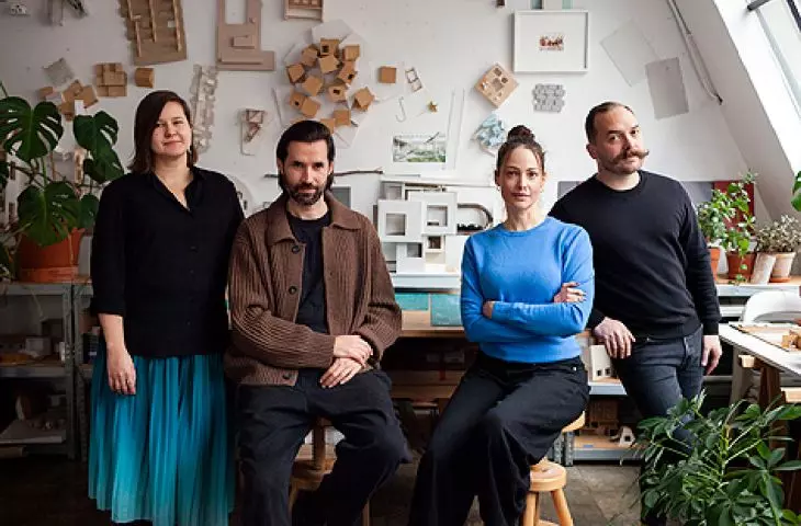 twórcy wystawy w Pawilonie Polskim na Biennale Architektury w Wenecji 2025