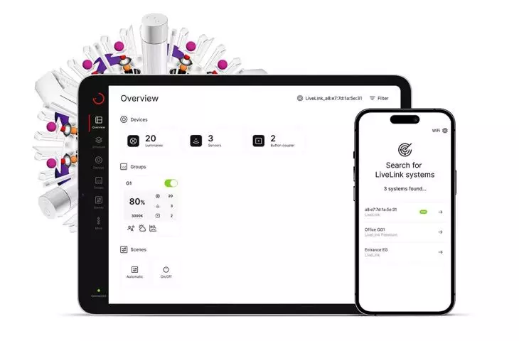 System zarządzania oświetleniem LiveLink od TRILUX