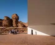  Desert X AlUla 2024 visitor center subtly blends architecture with landscape