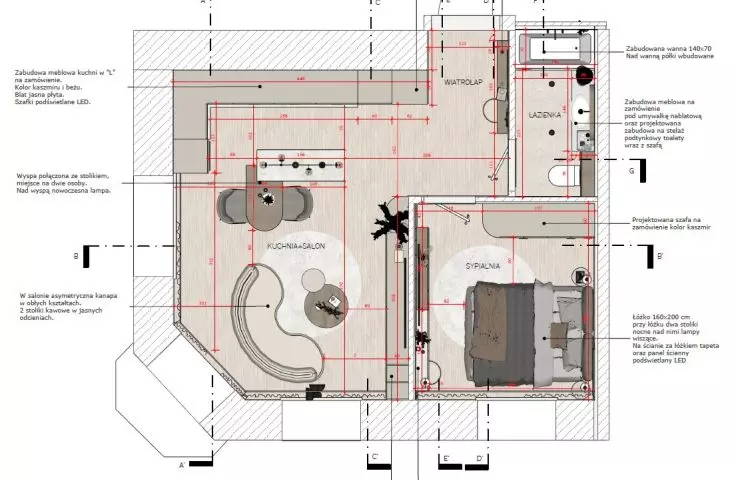 apartment projection