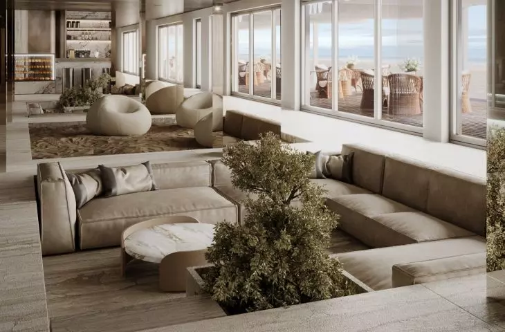 main area, view of sofas
