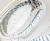 Stretched ceilings and walls - skylight