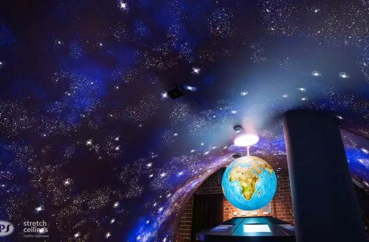 Stretch ceiling - galaxy