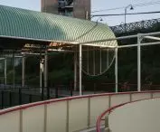 Zubitegi Park in Malabia - the structure of the park is formed by two inclined pedestrian routes