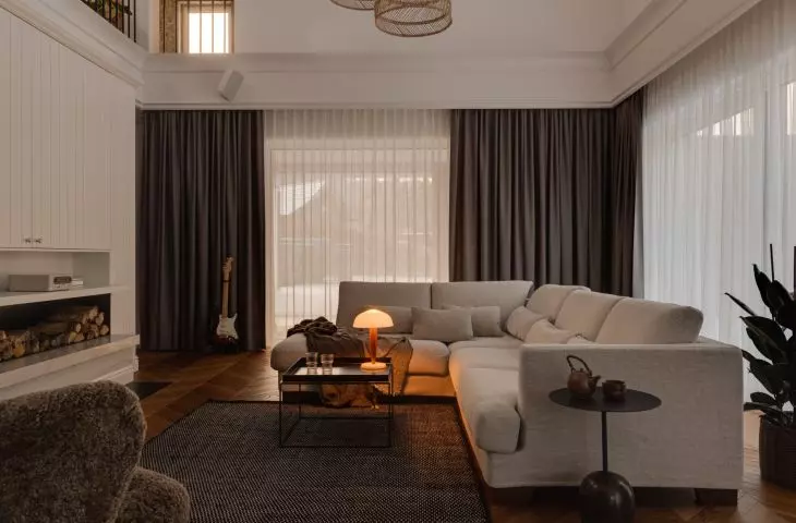 Interior of a house on the outskirts of Lodz